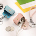 Mini PU Leather Handbag Keychain