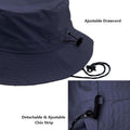 Packable Soft Brim Fishing Bucket Hat With Strap