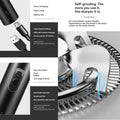 3-In-1 Men'S Multifunctional Type-C Rechargeable Shaver