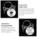 Metal Keychain Memorial Decoration
