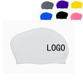 Large Silicone Swim Cap For Women With Long Hair