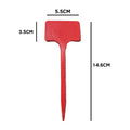 T-Shape Plastic Garden Plant Label Plant Nursery Markers