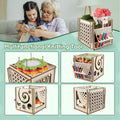 All in One Wooden Yarn Bowl for Multi Knitting Tool