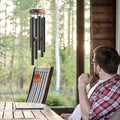 26" Aluminium Tube Wooden Wind Chimes