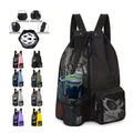 Mesh Drawstring Backpack