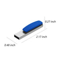 Book Clip Illuminated Usb Flash Drive