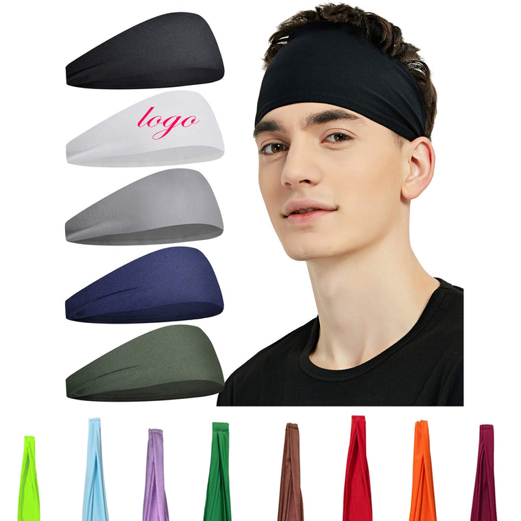 Moisture Wicking Workout  Sweatband Headbands
