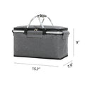 Insulated Hard Frame Picnic Basket