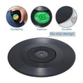 Full Color Print Retro Vinyl Record Coasters