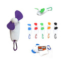 2-in-1 Mini Fan With Flashlight