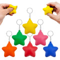 Custom Mini Star Stress Reliever Keychain