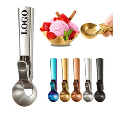 Polished Stainless Steel Ice Cream Spoon With Trigger