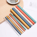 Removable Wheat Straw Straws