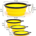 Collapsible Pet Bowl Silicone Expandable Cup Dish