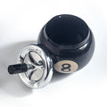 Billiards Shaped Ashtrays Windproof Metal Ashtray W/ Lids