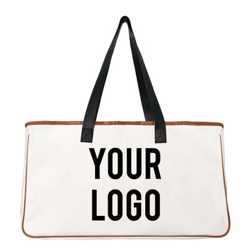 Minimalist Alphabet Canvas Bags