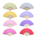 Folding Bamboo Paper Hand Fan