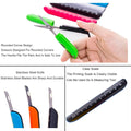 Multi-Tool Ballpoint Pen With Built-In Ruler