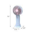 2-In-1 Handheld Power Fan With Phone Stand