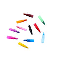 11 Colors Mini Rainbow Building Block Crayons Pens