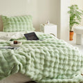 Luxury Plush Bubble Texture Throw