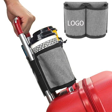Portable Hands Free Oxford Travel Luggage Bottle Holder