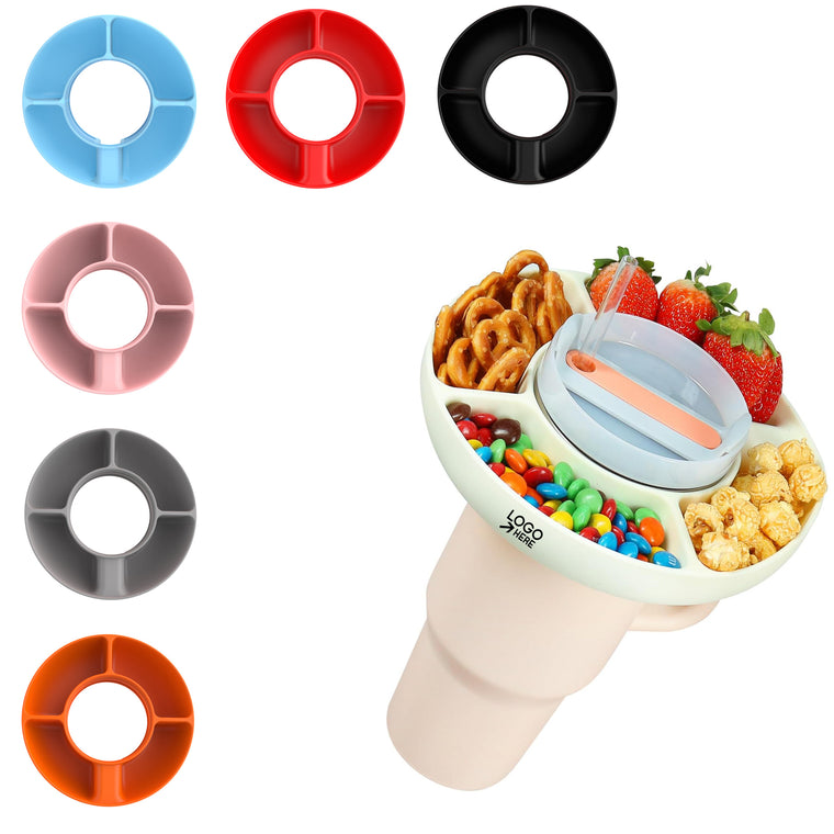 Reusable Silicone Snack Bowl For Tumbler