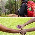 Portable Hand Sanitizer Keychain Holders