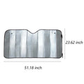Foil Aluminum Front Sunshade