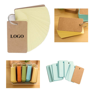 50 Sheets Notecards With Binder Ring
