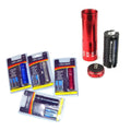 The Mini High-Brightness Flashlight Equipped With Batteries