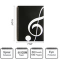 Blank Sheet Music Notebook