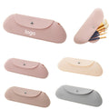 Portable Silicone Makeup Brush Bag With Magnetic Buckle