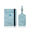 RFID Blocking Credit Card Holder And Luggage Tag Set