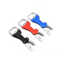 Bottle Opener Carabiner With Flashlight & Knife