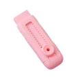 Kids Retractable Pencil Eraser W/ Protective Plastic Shell