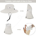 Outdoor Uv Protection Foldable Sun Hat