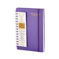 A5 Size Coil Elastic Strap Colorful Notebook