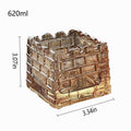 Castle Glass Ashtray for Home & Office