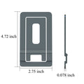 Card Type Aluminum Alloy Portable Folding Phone Stand