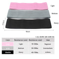 3-Piece Fitness Resistance Band Set