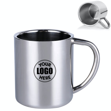 7.5Oz Stainless Steel Double Wall Mug