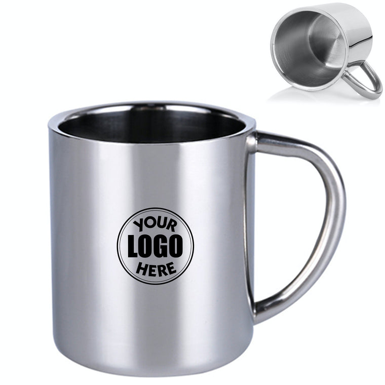 7.5Oz Stainless Steel Double Wall Mug