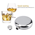 Whiskey Bottle Stainless Steel Wine Pot Mini Bottles