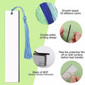 Rectangular Mdf Bookmark With Tassel
