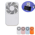 Portable Square Mini Fan With 800mAh Phone Stand Design
