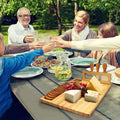 5-Piece Bamboo Cheese Board Set