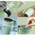 Rechargeable Self Stirring Mug With Temperature Display