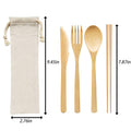 Eco Bamboo Cutlery Set