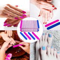 Dual Color Flexible Nail File Polishing Strips Nail File